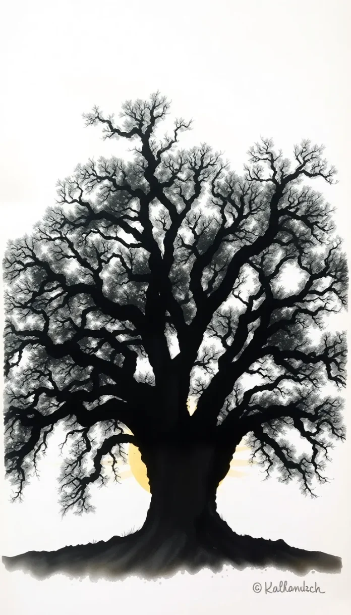 the-guardian-oak The Guardian Oak – A Poignant Nature Poem of Endurance and Wisdom
