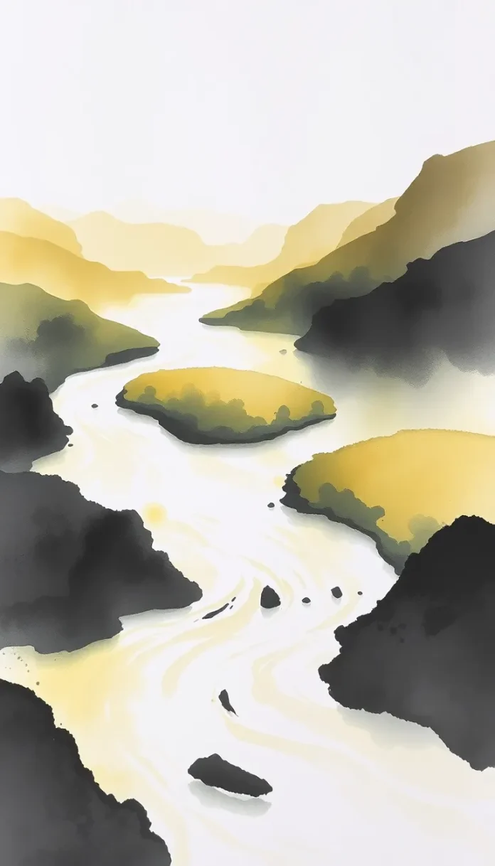 the-river-of-time The River of Time – A Metaphorical Exploration of Life and Moments