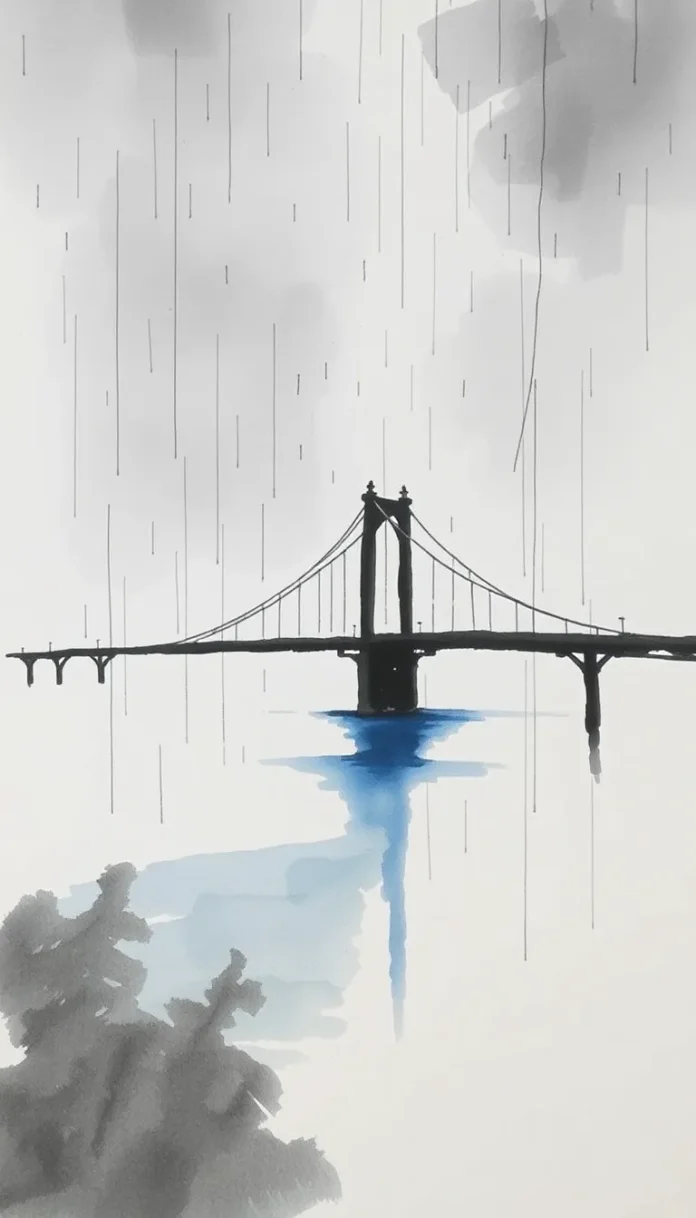 reflexions-evanescentes-sur-un-pont-trempe-par-la-pluie-sad-poems Réflexions évanescentes sur un pont trempé par la pluie