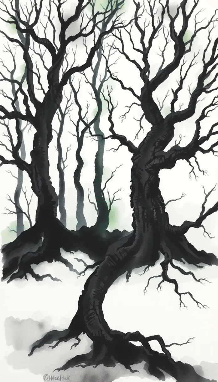 the-widows-lament-in-ebony-woods-sad-poems The Widow's Lament in Ebony Woods